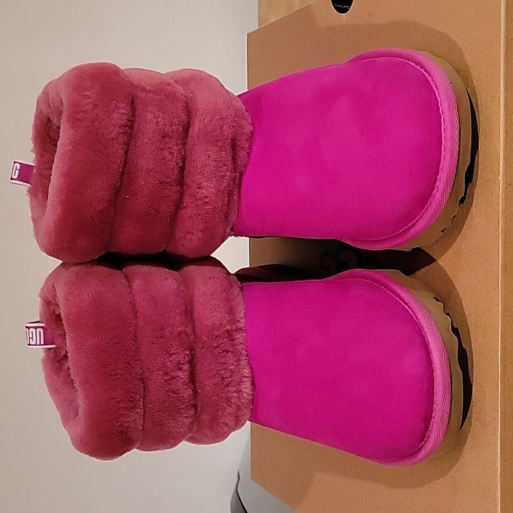 Women's UGG Fluff Mini Quilted Boots